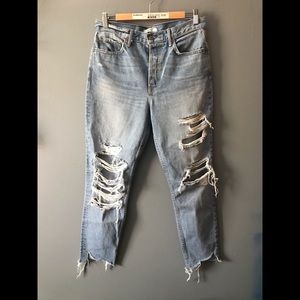 Grlfrnd Karolina Distressed Jeans